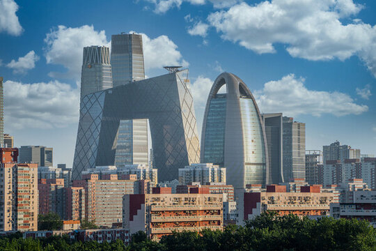 北京地標(biāo)建筑國貿(mào)cbd