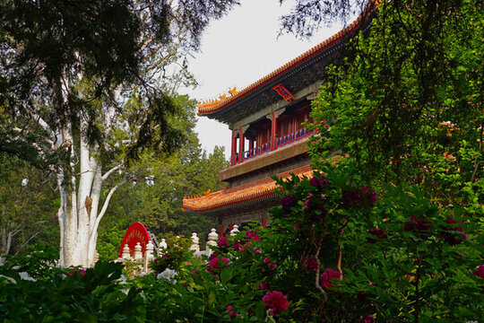 北京景山公園綺望樓