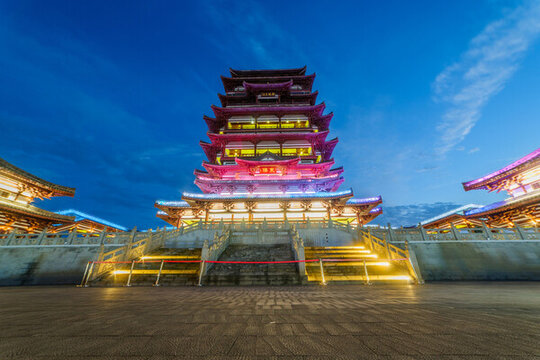 宜賓東樓夜景