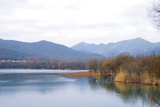 西湖茅家埠景區(qū)風(fēng)景