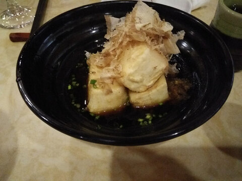 木魚花炸豆腐