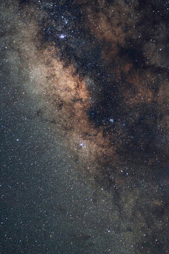 星空銀河夜空背景