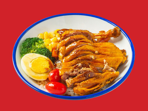 醬鹵雞腿飯