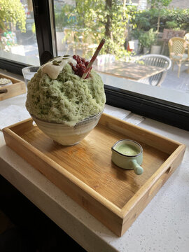 抹茶沙冰