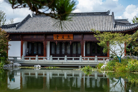 上海中式園林申園風(fēng)光