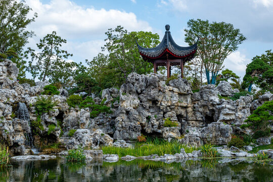 上海中式園林申園風(fēng)光