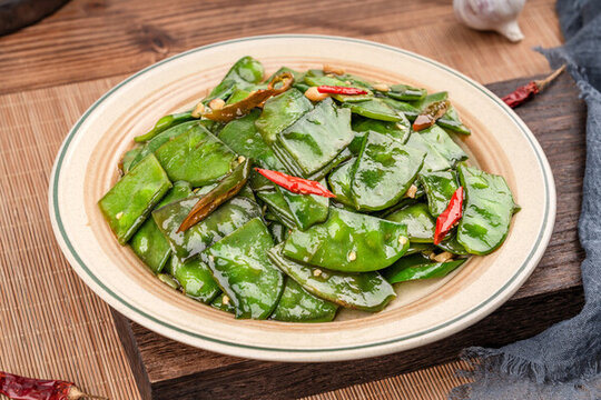 炒扁豆蛾眉豆