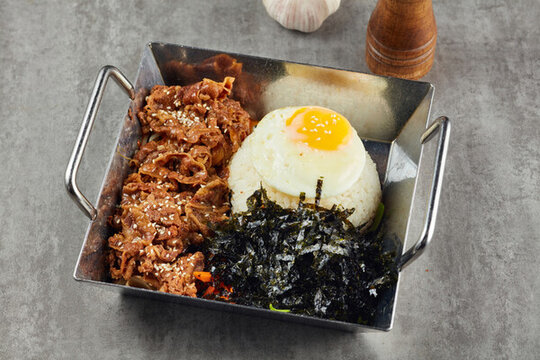 韓式肥牛拌飯