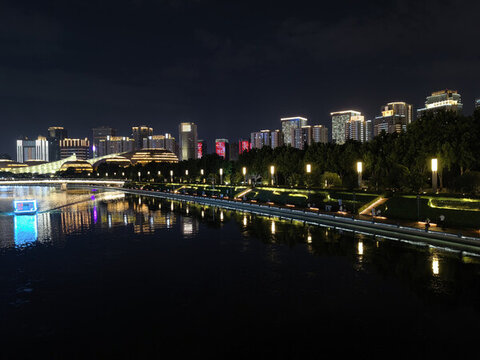 鄭東新區(qū)夜景攝影