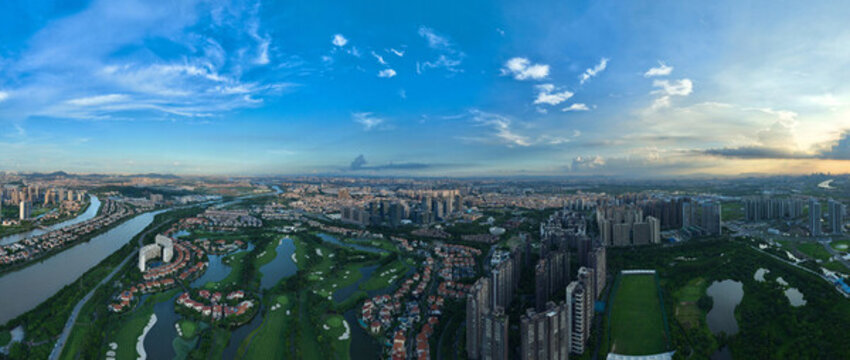 北滘新城風光全景