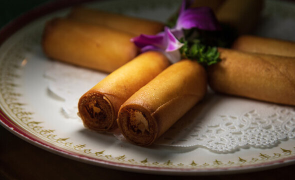廣東早茶點心炸牛奶