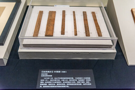 東漢治百病方木簡(jiǎn)牘