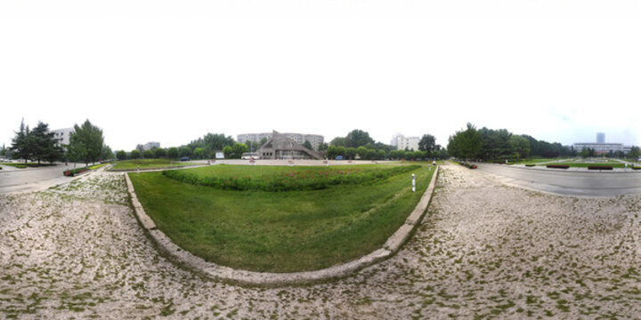 山東大學(xué)老大門360度全景