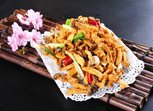 干煸香菇