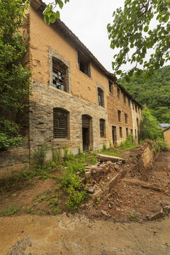 山西陵川武家灣古村落風光