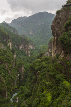 亞洲中國浙江溫州樂清雁蕩山風(fēng)光