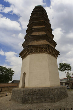 中國(guó)山西襄汾汾城古建筑群風(fēng)光