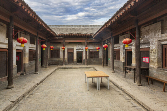中國山西襄汾丁村民宅建筑風(fēng)光