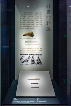 中國針灸的起源簡介展板