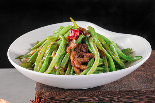 小炒扁豆絲
