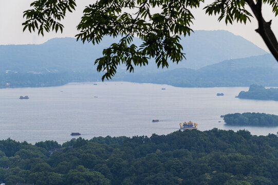 西湖寶石山景區(qū)風(fēng)景