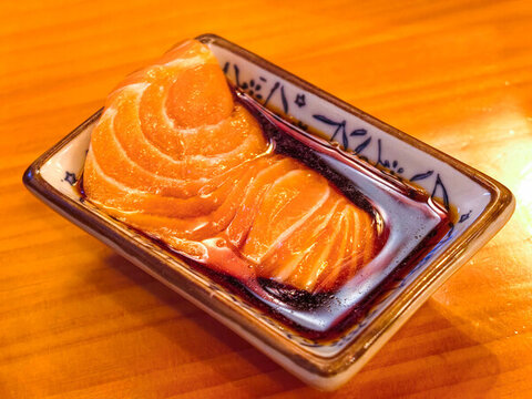 三文魚刺身