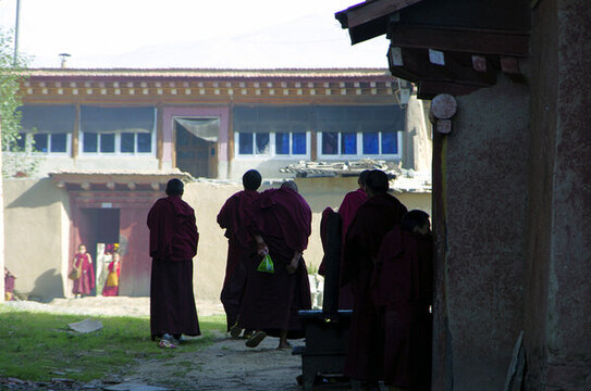 四川阿壩寺廟僧人