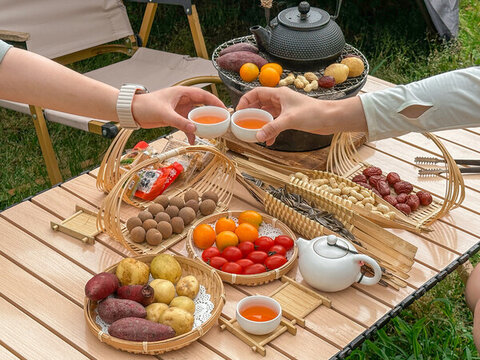 圍爐煮茶與美食