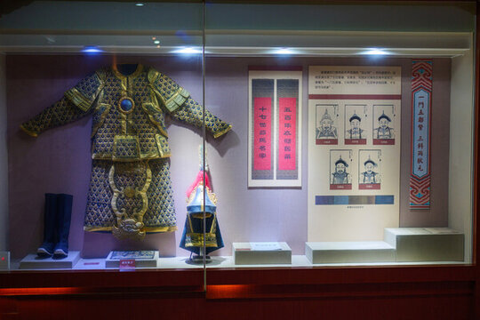 江蘇姜堰博物館古代鎧甲展示