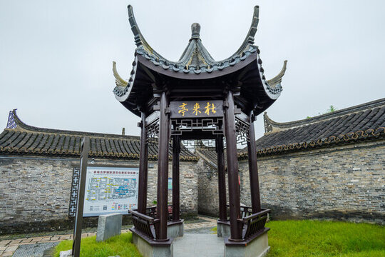 江蘇泰州姜堰古羅塘景區(qū)杜來亭