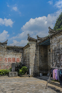 南方農(nóng)村徽派建筑