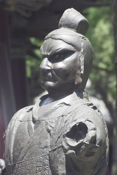 晉祠鐵人