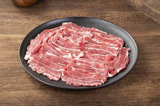 切好的牛肉