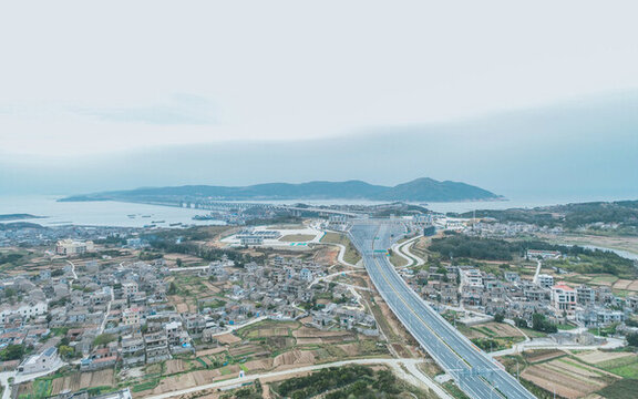 福建平潭縣蘇平鎮(zhèn)航拍
