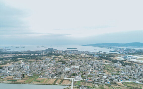 福建平潭縣蘇平鎮(zhèn)航拍