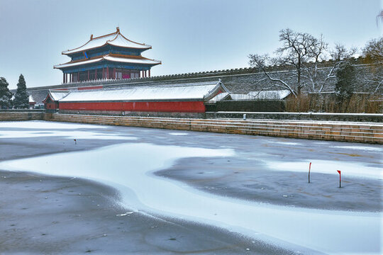 故宮雪景