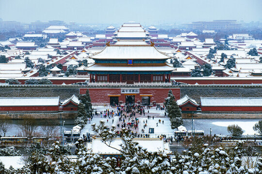 故宮雪景
