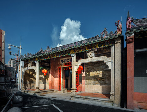 光明樓村廷美公祠