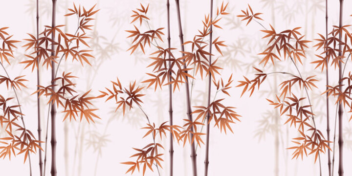 新中式竹子畫