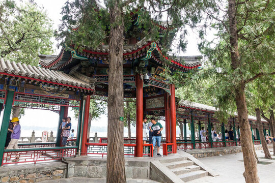 頤和園長(zhǎng)廊