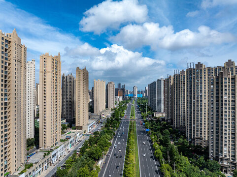 運河之都江蘇淮安城市風(fēng)光