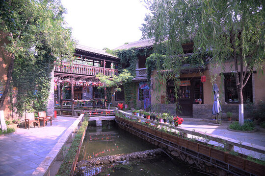 太行水鎮(zhèn)風景