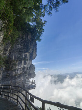 龍頭山云海棧道
