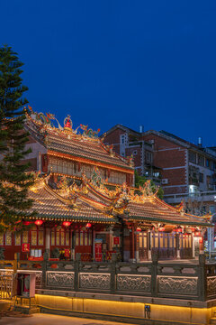 泉州通淮關(guān)岳廟夜景