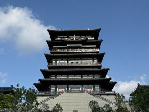 鄭州西流湖公園的風(fēng)景