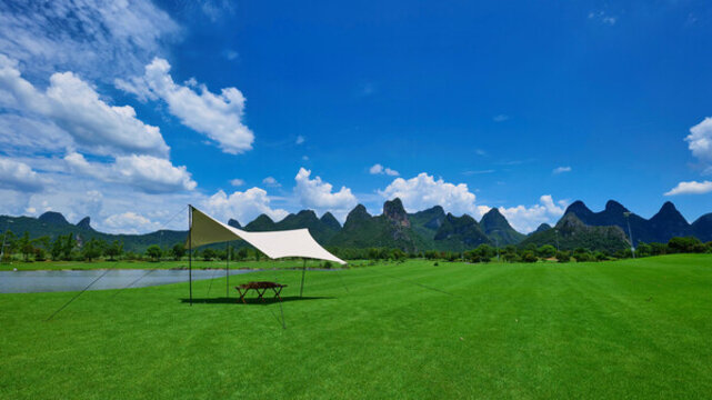 廣西桂林桂海晴嵐景區(qū)風(fēng)光