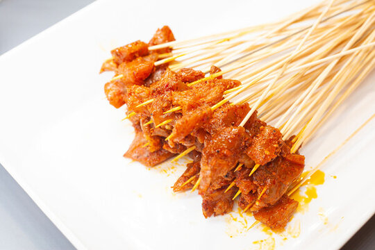 香辣牛肉串
