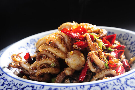 爆炒八爪魚(yú)