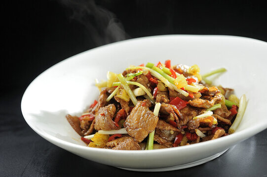 蔥香肉炒肉