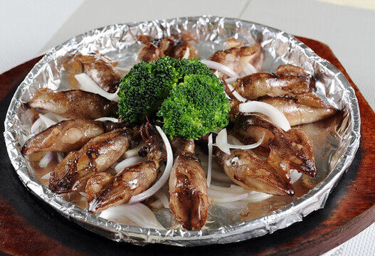 鐵板燒汁魷魚(yú)筒